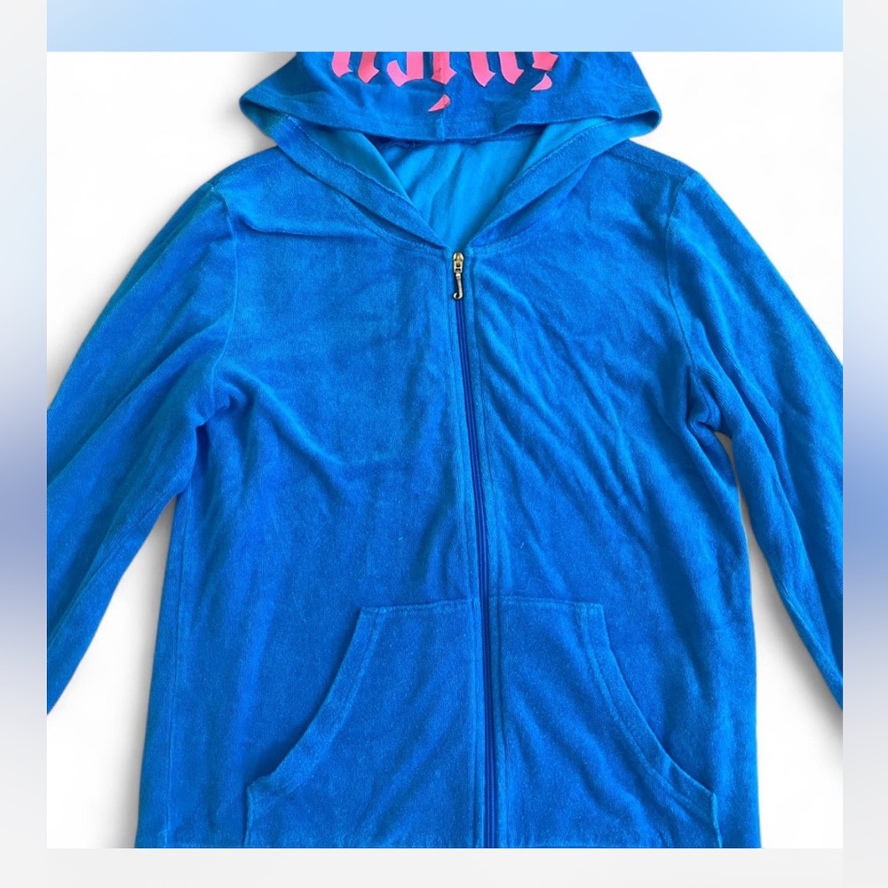 Y2K Juicy Couture Terry Cloth Zip Up